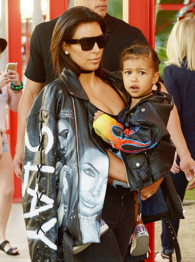 Kim Kardashian & North West: See Photos of the Mom & Daughter Duo