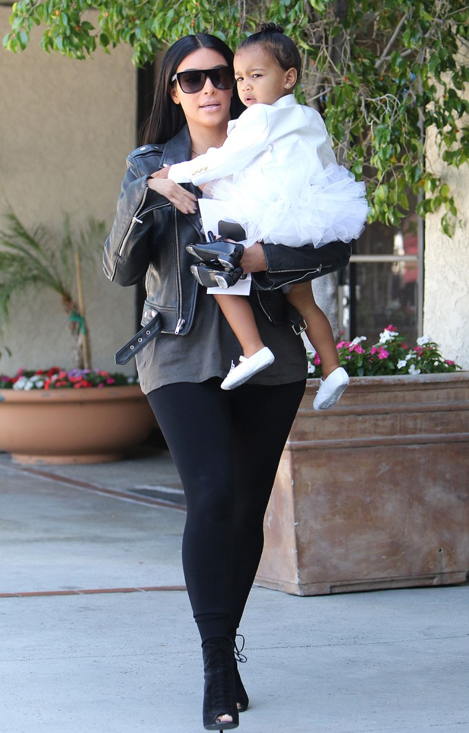 Kim Kardashian & North West: See Photos of the Mom & Daughter Duo