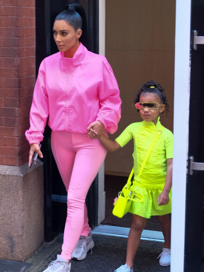 Kim Kardashian & North West: See Photos of the Mom & Daughter Duo