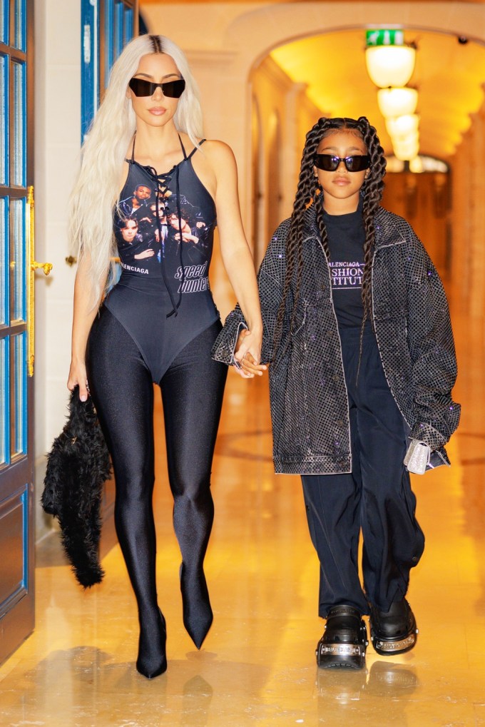 Kim Kardashian & North West: See Photos of the Mom & Daughter Duo