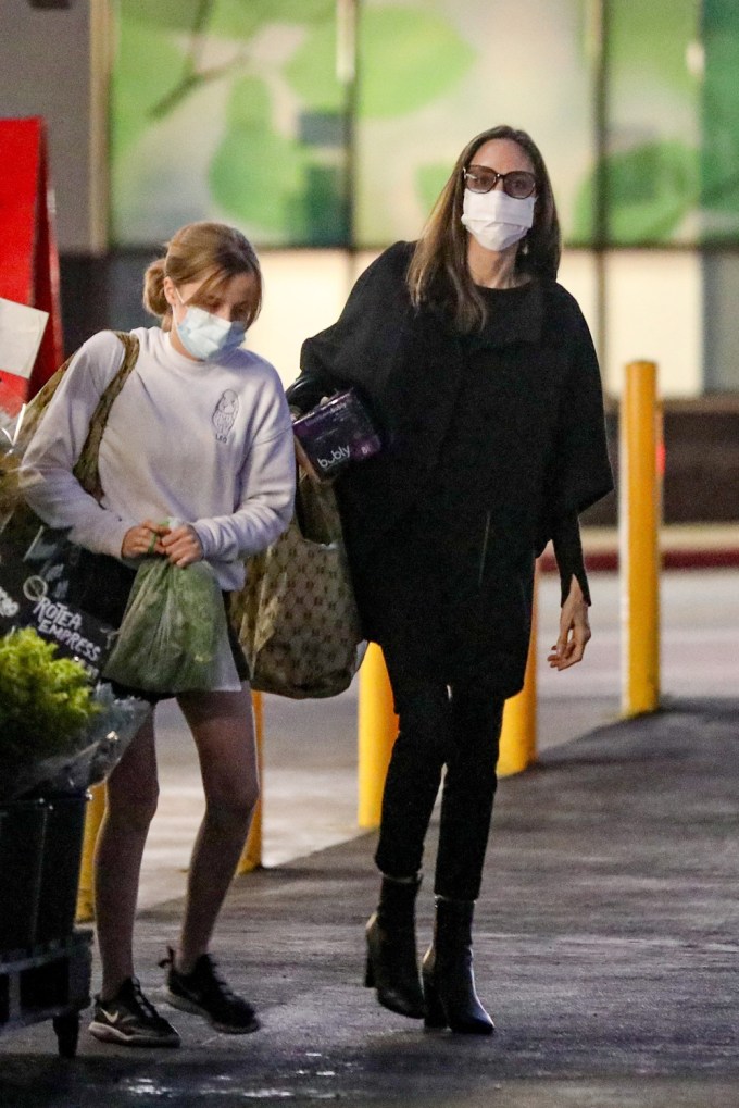 Angelina Jolie & Her Kids: Photos of Them on Outings Through the Years