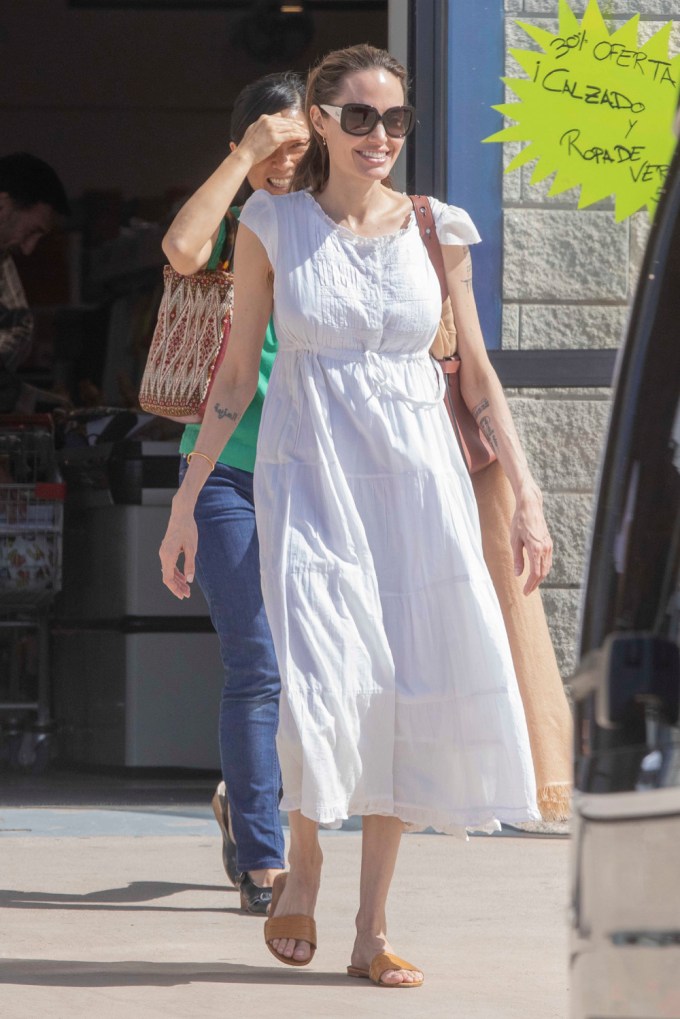 Angelina Jolie & Her Kids: Photos of Them on Outings Through the Years
