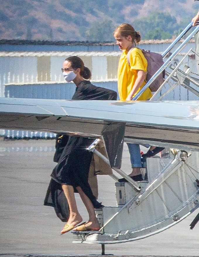 Angelina Jolie & Her Kids: Photos of Them on Outings Through the Years