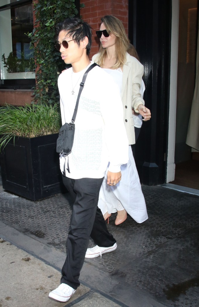 Angelina Jolie & Her Kids: Photos of Them on Outings Through the Years